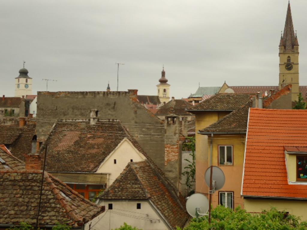 Pensiunea Cocosul Rosu Hermannstadt Exterior foto