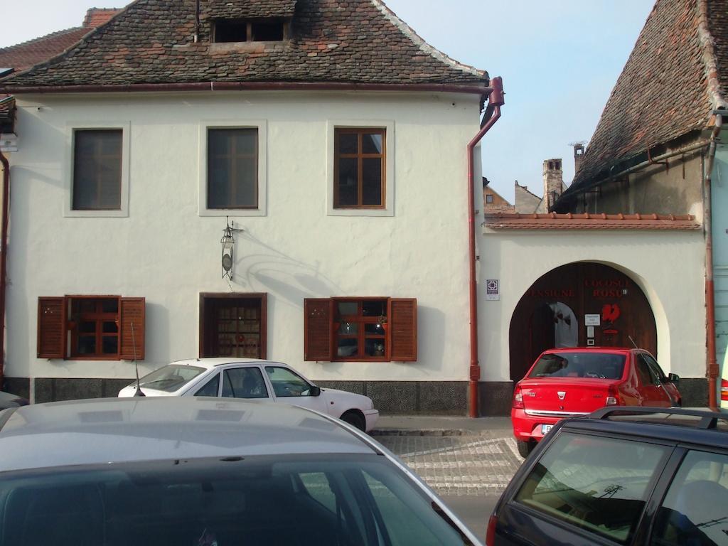 Pensiunea Cocosul Rosu Hermannstadt Exterior foto